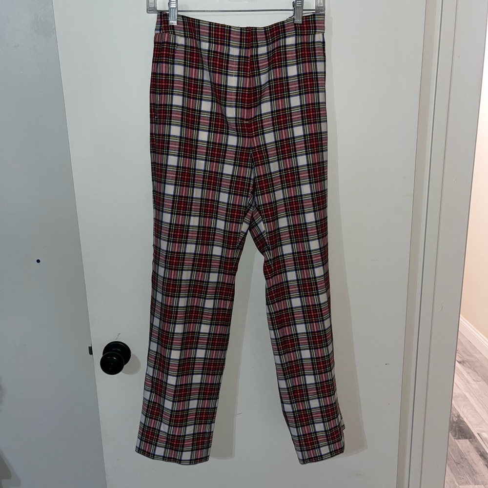 J. Crew Red and Black Plaid Women’s Dress Pants